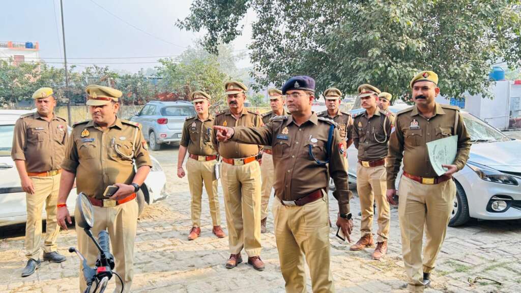 क्षेत्राधिकारी सदर महोदय द्वारा थाना SMS का वार्षिक निरीक्षण अभिलेखों, कार्यप्रणाली, अवसंरचना एवं स्वच्छता व्यवस्था का किया गया विस्तृत मूल्यांकन